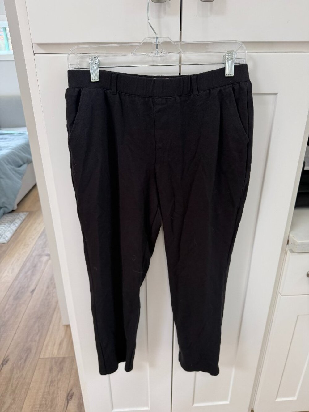 Black dress pants.